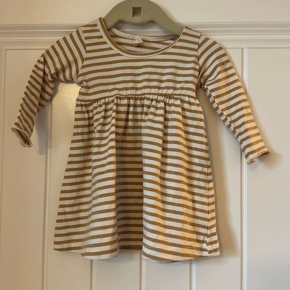 Striped Quincy Mae Top Size 6-12 mo